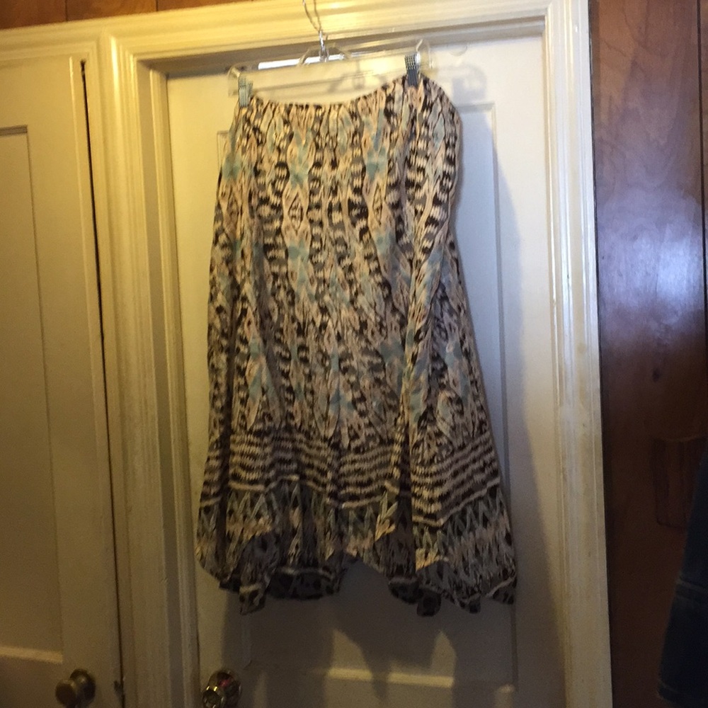 Plus size midi skirt 22W
